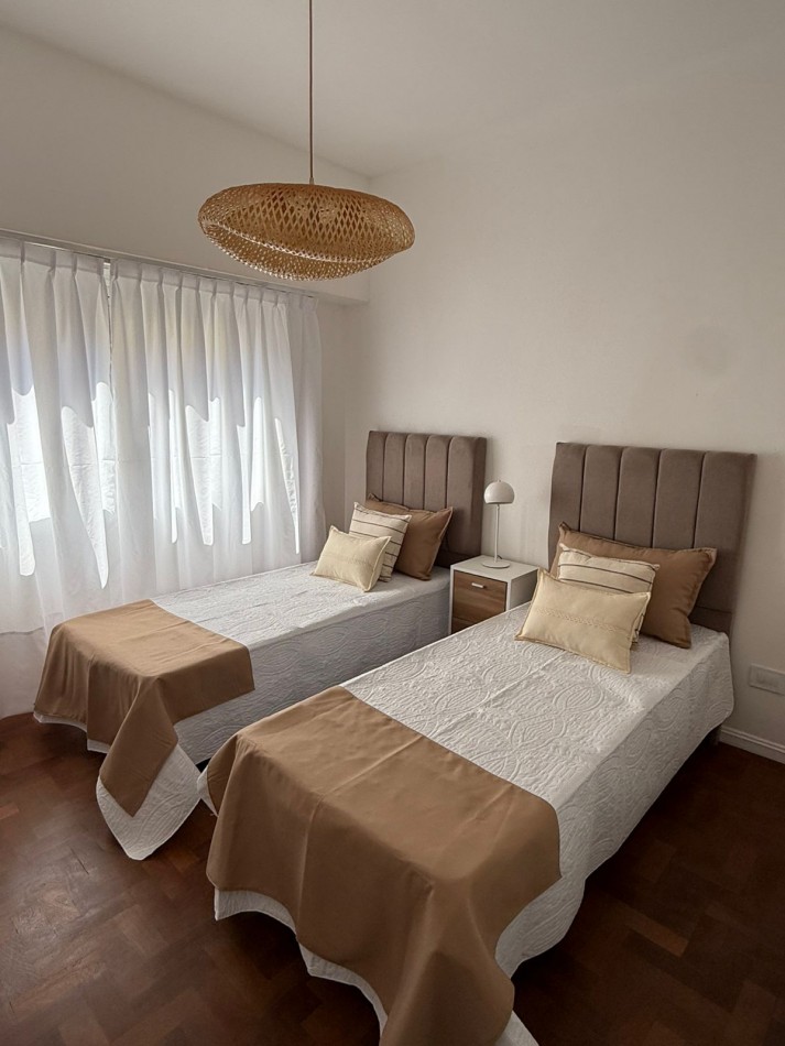 3 amb + escritorio- balcon- Reciclado amoblado-MDP