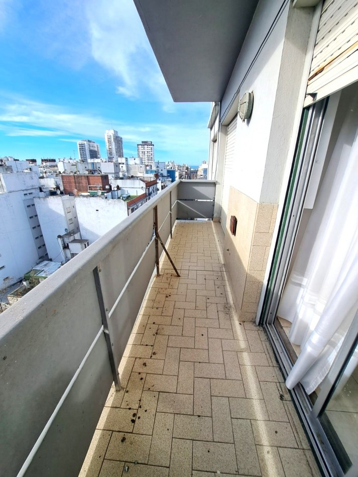 Alq, 24 m- 3 amb c-balcon- centro MDP